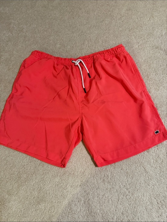crown & ivy Other - crown & ivy Coral Men's Swim Trunks with Drawstring
